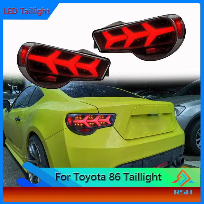 

For Toyota GT86 Tail Light Assembly Modified LED Driving Light Streamer Turn Signal Subaru BRZ Rear Taillight Plug And Play