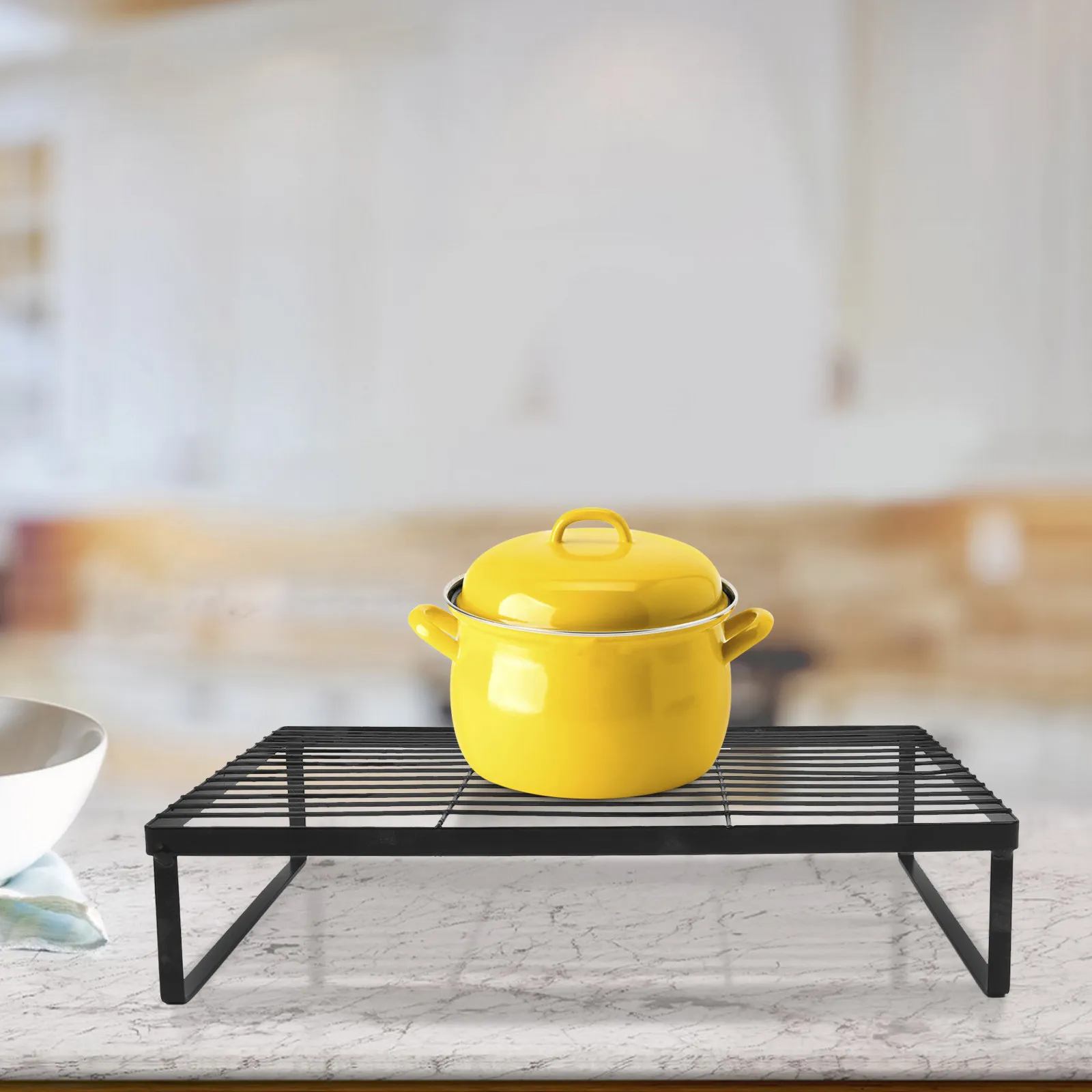 Multifunctional Sturdy Gas Stove Cover Board for Kitchen Countertop Storage Rack Induction Cooker Holder Stovetop Organizer