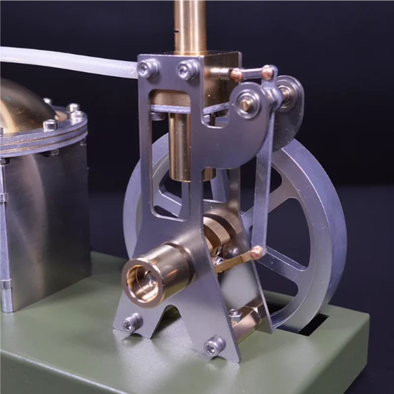 Steam engine model, all-metal creative boiler, steam-powered thermal engine model