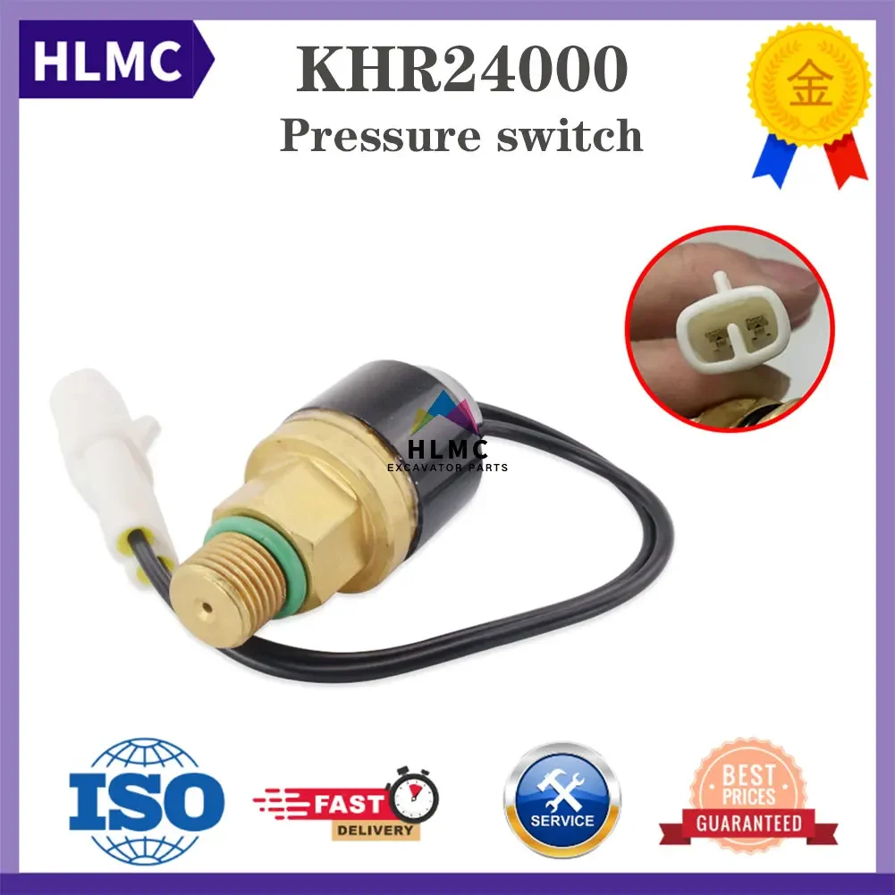 SH-5 CX-B SH200 SH210 SH240 SH350 CX130 CX210 CX240 CX330B Hydraulic Pressure switch KHR24000