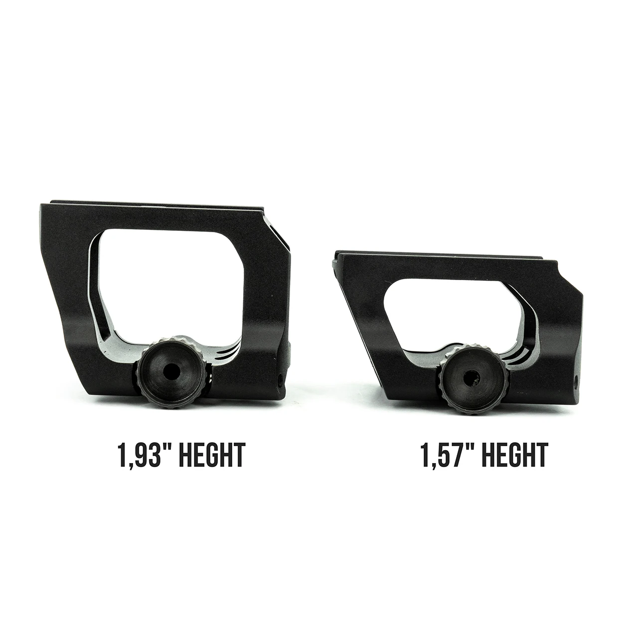 SCAR leap/ 01 1.57 "ความสูง1.93นิ้วเมาท์ QD สำหรับจุดสายตาสีแดง QD Mount ที่มีเครื่องหมายเดิมเต็มรูปแบบ