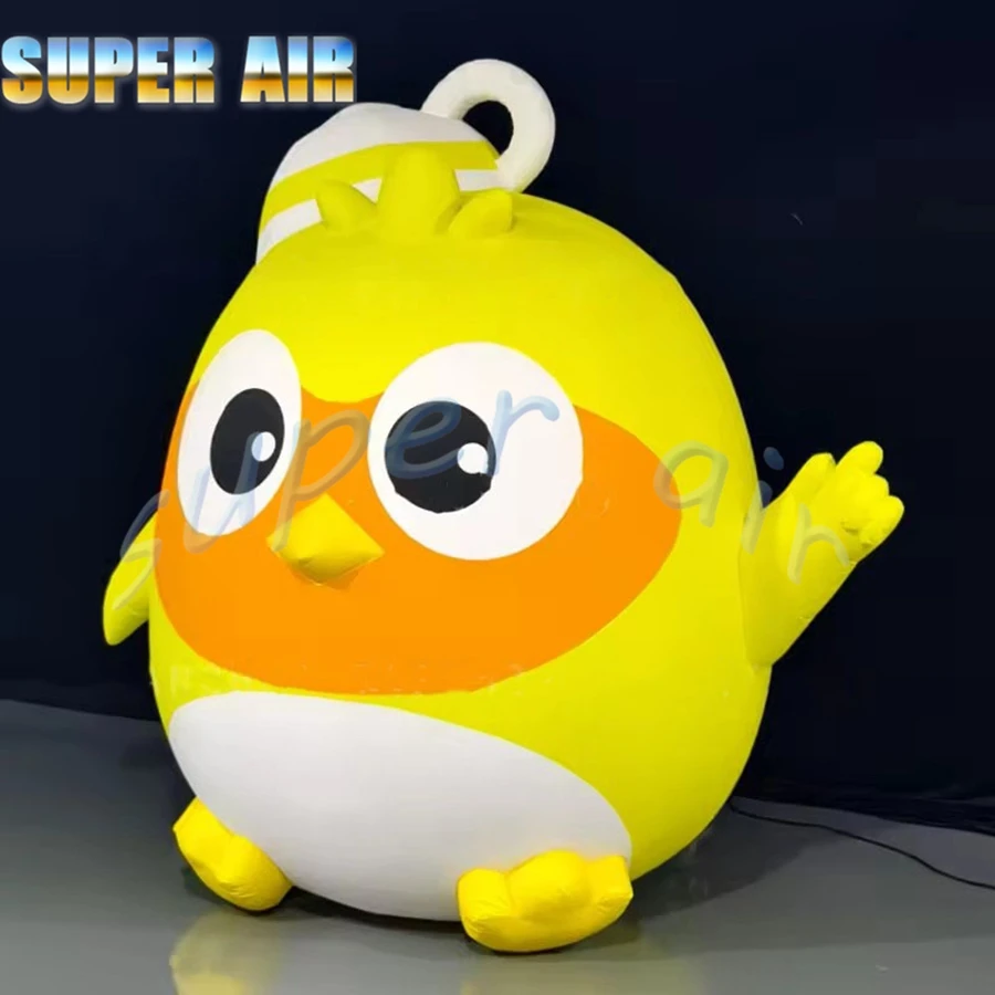 Zo schattig cartoonmodel opblaasbare vogel opblaasbaar diermodel voor reclamedecoratie