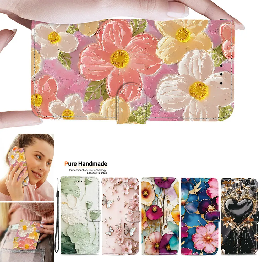 Padrão de couro flip case para samsung galaxy s25 ultra 5g capa luxo ímã livro etui samsung s25 borda s24 fe s23 s 24 25 capa
