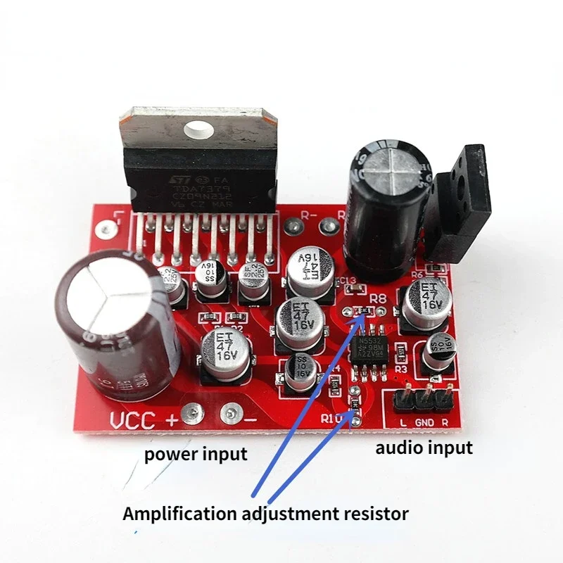 SOTAMIA TDA7379 전력 증폭기 오디오 보드 NE5532 프리 앰프 39Wx2 Super AD828 TDA7377 스마트 홈 미니 스테레오 앰프