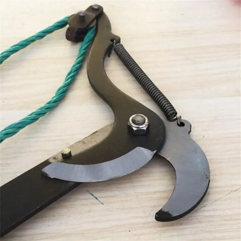 High Altitude Pruning Shears Tree Trimmer Branches Cutter Garden Pruning Scissor Pick Fruit Tool With Rope Useful Shear