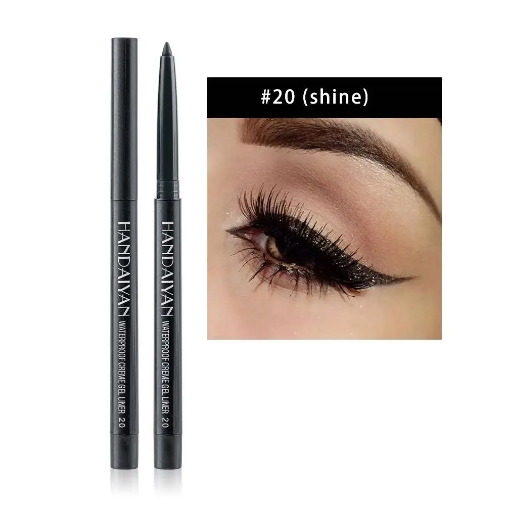 Korean Matte Eyeliner Gel Pencil Easy To Wear Colorful White Eye Color Women Pen Blue Makeup Yellow Eye 20 Liner Cream Cosm O5e6