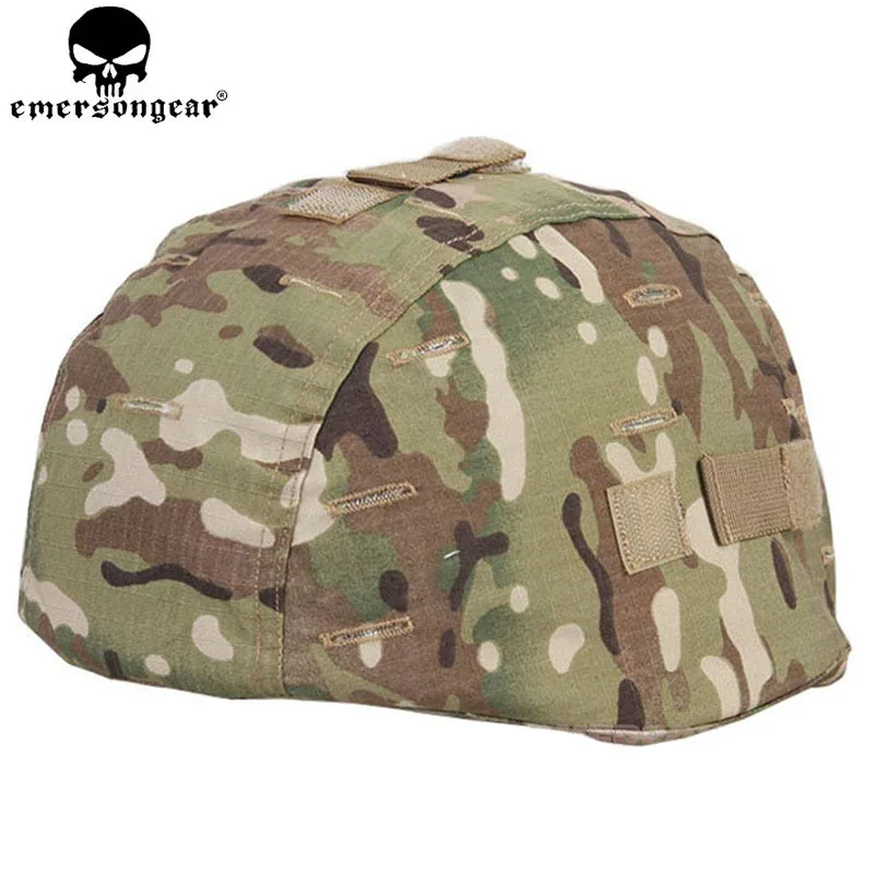 Emersongear New Tactical Gen.1 Helmet Cover For MICH 2002 Hunting Airsoft Helmet Cloth Hiking Outdoor Shooting Multi-camo