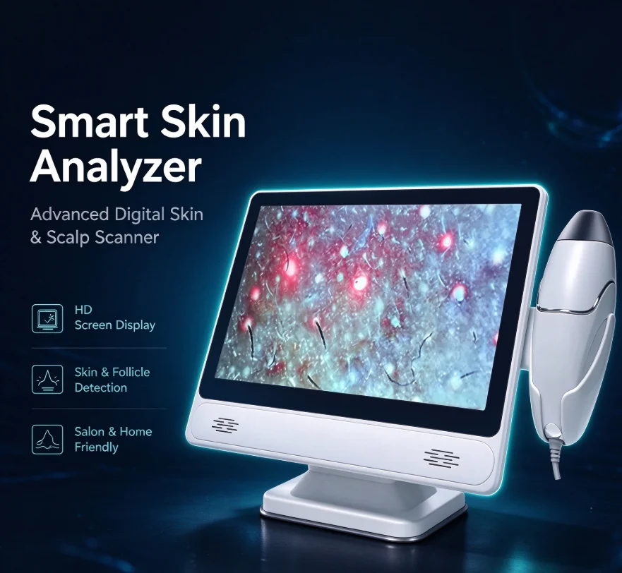 Analyseur de peau numérique HD - Skin Moisture Analyzer Digital Detector avis et prix