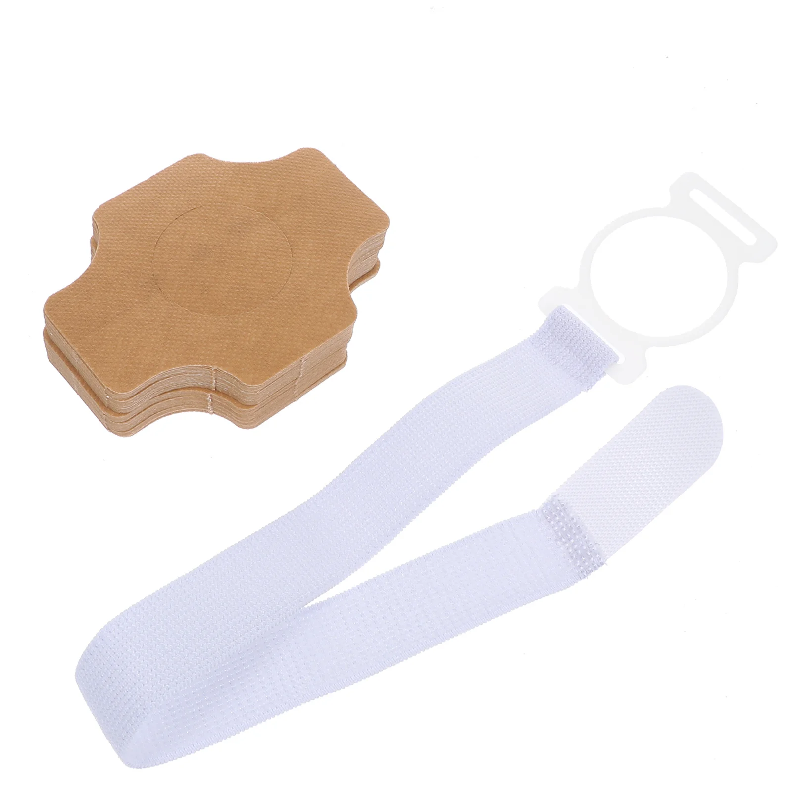 

1Set Moxibustion Box Fine Workmanship Elastic Band Moxa Therapy Tool for Navel Abdomen Waist Pain Relief Portable Moxa Cone