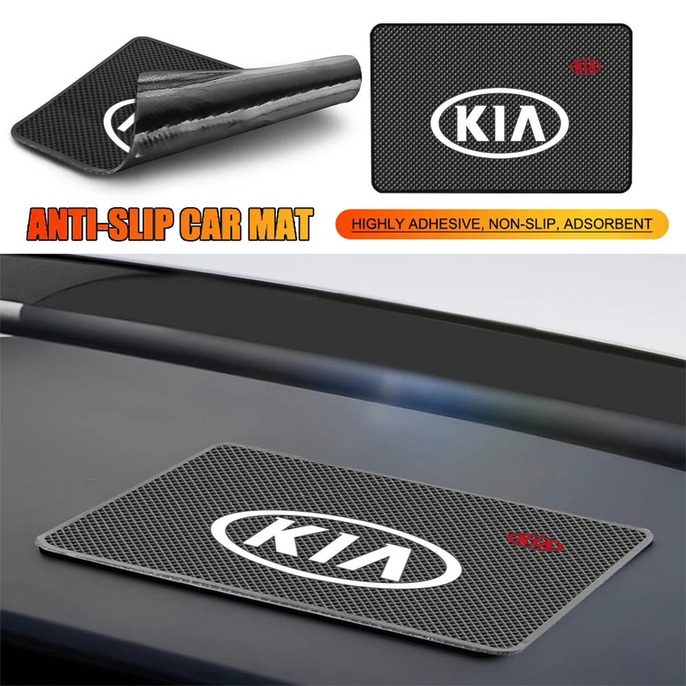 

Наклейка на приборную панель автомобиля 2026: противоскользящий коврик-держатель для KIA Rio, Ceed, Sportage, Cerato, Soul, Soren