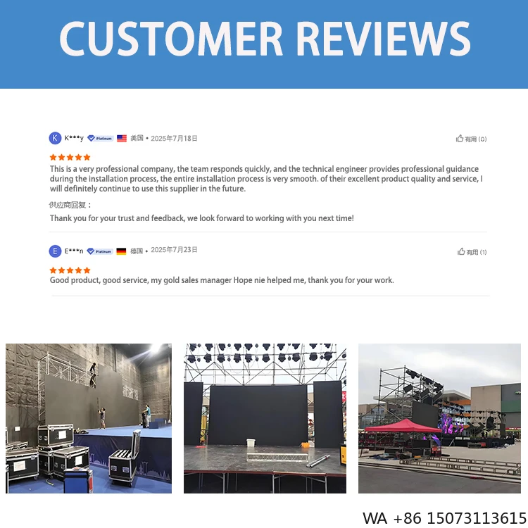 屋内用P2.5 LEDスクリーン - 640x480mm 工場直販 HDフルカラー 背景壁用