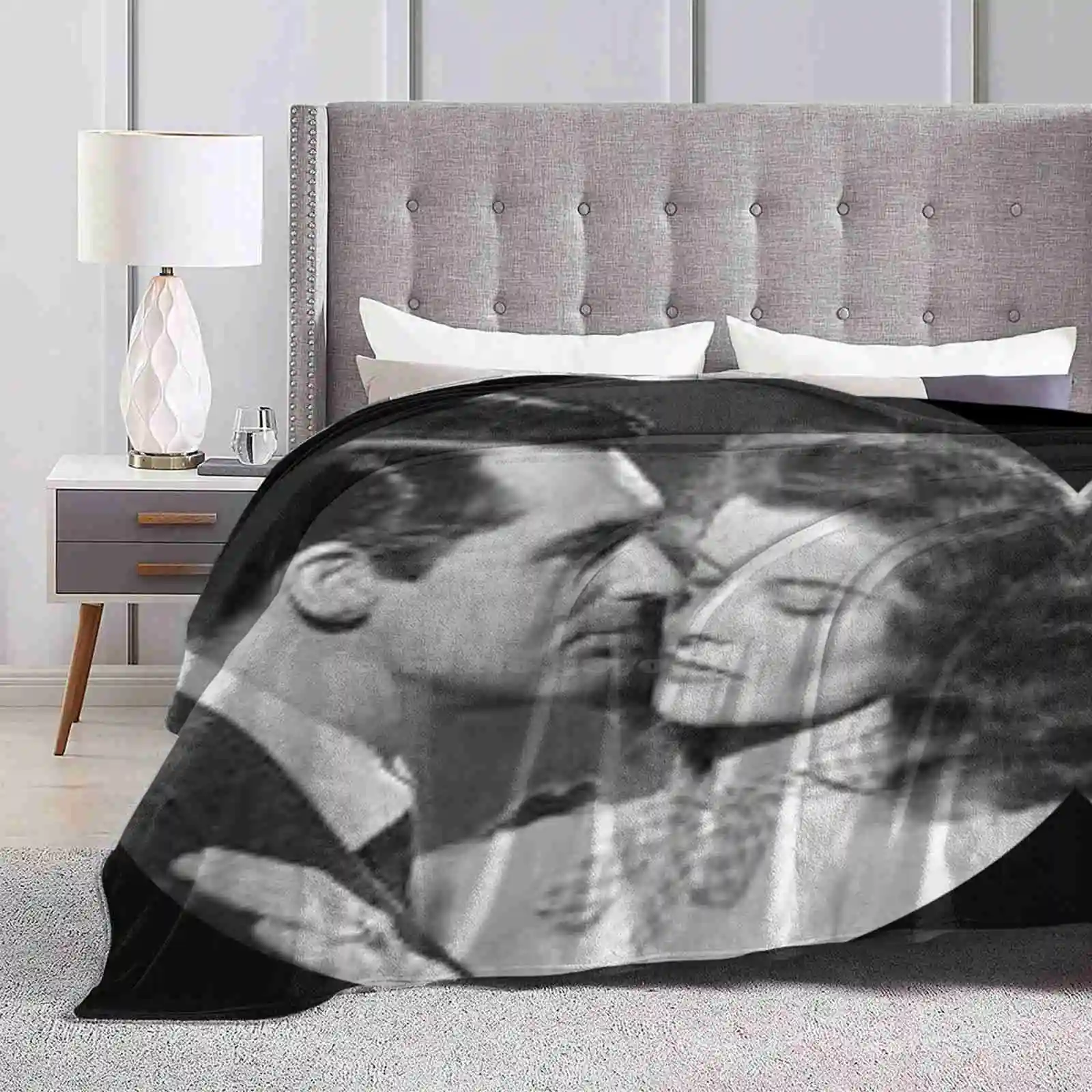 Manta suave para sofá cama, cobertor cómodo y de alta calidad con diseño de la historia de los Estados Unidos, con estampado de la película "penadelphia", Lige Hepburn , Cary Deluxe, "El matrimonio y el amor", Yar