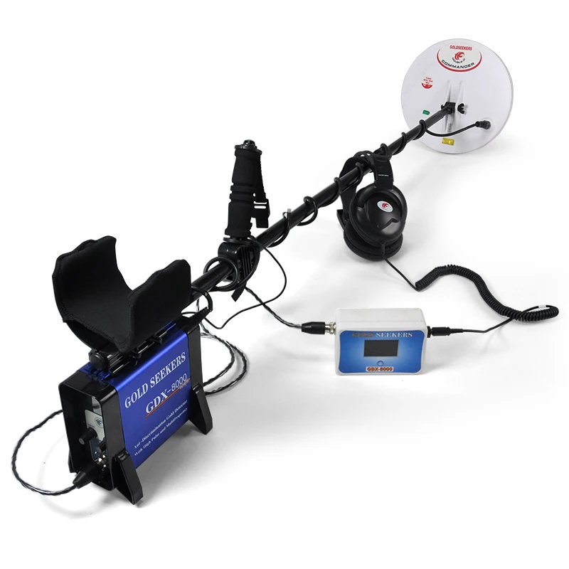 

Металлоискатель Gold Finder Подземный сканер металла с 11-дюймовой поисковой катушкой и высокой чувствительностью для золота, серебра, медиGDX8000