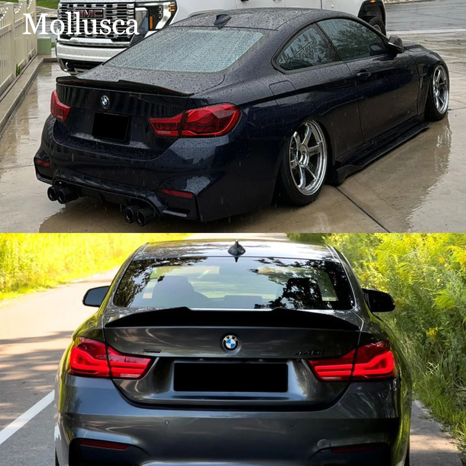 

Спойлер на крышку багажника в стиле PSM из карбона для BMW 4 серии F32 Coupe 2013-2019