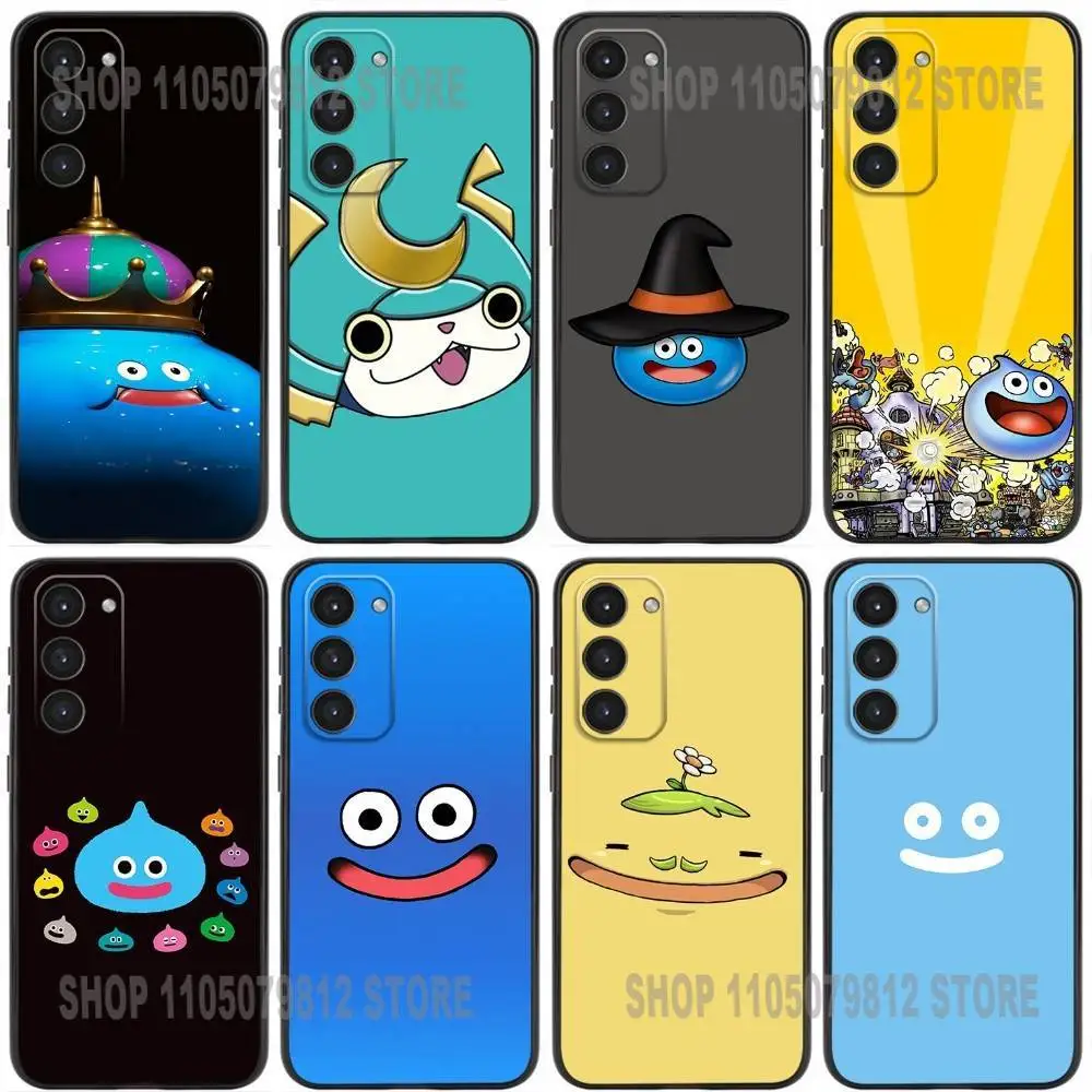 

D-Dragon Quest Slime Phone Case For Samsung Galaxy A20,21s,22,31,32,52,53,72,73,80,91 Soft Silicone Black Cover