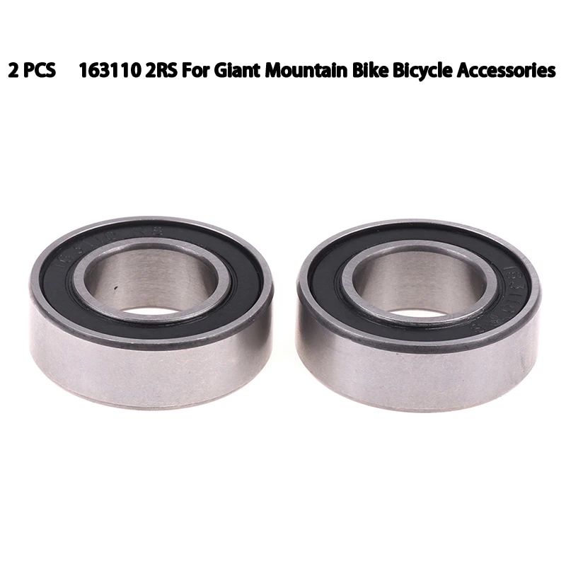 2pcs Bike Bicycle Hub Bottom Bracket Bearings 163110 2RS For Giant Mountain Bike Bicycle Accessories