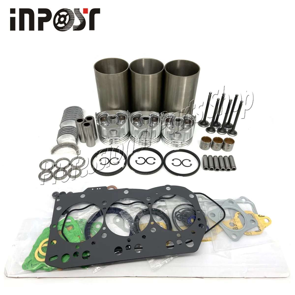 

3TNV82 3TNV82A Overhaul Rebuild Kit For Yanmar Engine Piston Gasket Repair