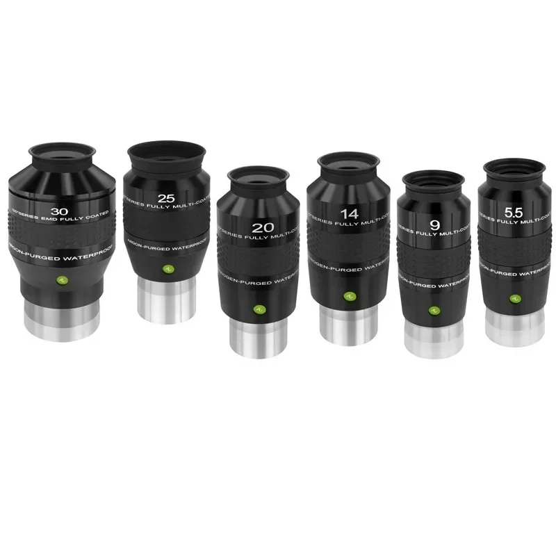 Discovery Astronomical Telescope 100 ° Ultra Wide Angle 2/3 Inch 5.5/9/14/20/25/30mm Waterproof Eyepiece