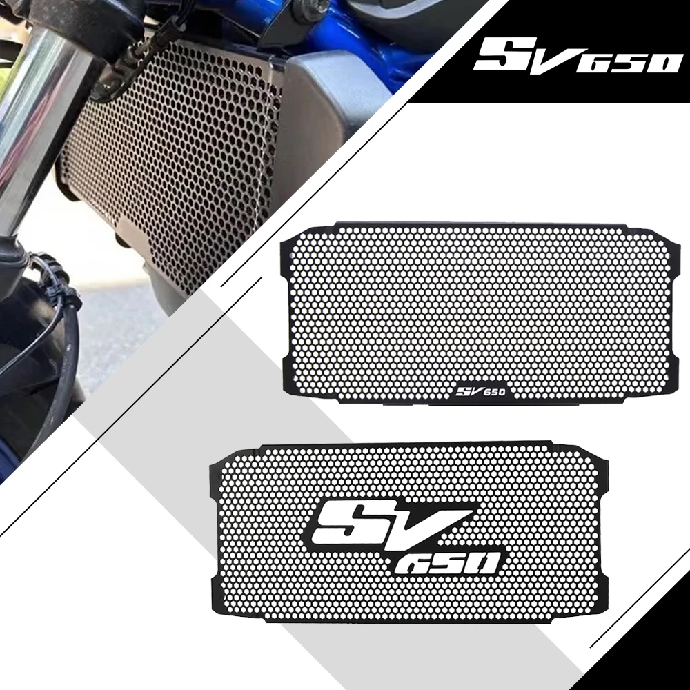 

Motorcycle Accessories Radiator Grille Guard Cover For Suzuki SV650 SV650X SV 650 SV 650 X 2016 2017 2018 2019 2020 2021 - 2025