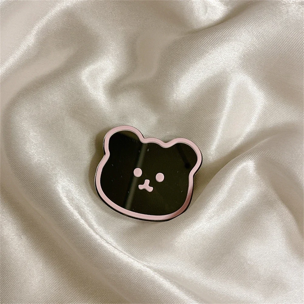 化粧品ラブハートメイクアップミラーブラケット電話グリップ Tok Griptok 韓国ホルダーリング iPhone 15 アクセサリー電話スタンドホルダー