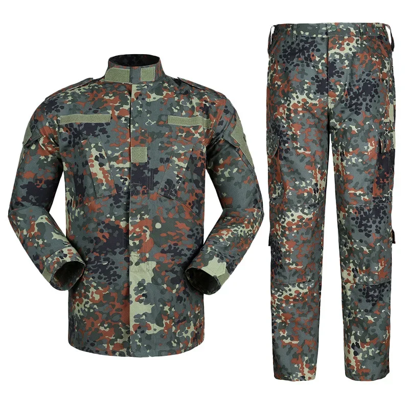 2024 New Hot Outdoors New 3 Color Grid ACU Series Uniform Colete Tactico Suit Tactical Clothing for Men