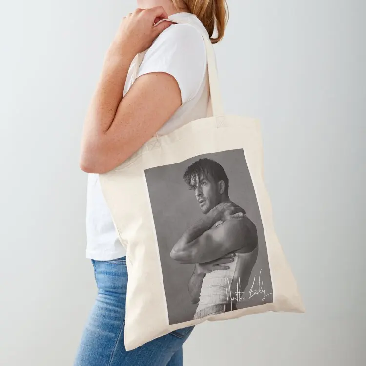 

Signature Jonathan Bailey Tote Bag Custom bag canvas tote sac pour femme Lady bag