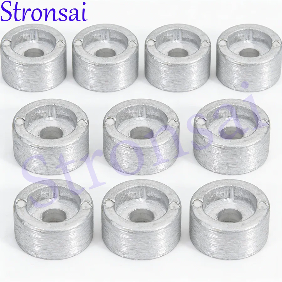 10PCS 55321-87J01 Round Anode for Suzuki Outboard Motor 4 Stroke 55321-87J00 Boat Engine Part
