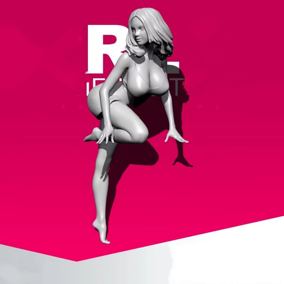 

Масштаб 1/35, фигурка из смолы, комплект модели для сборки, продюсер YUFAN, девушка на рабочем месте, в разобранном виде, неокрашенная игрушка для 3D-печати