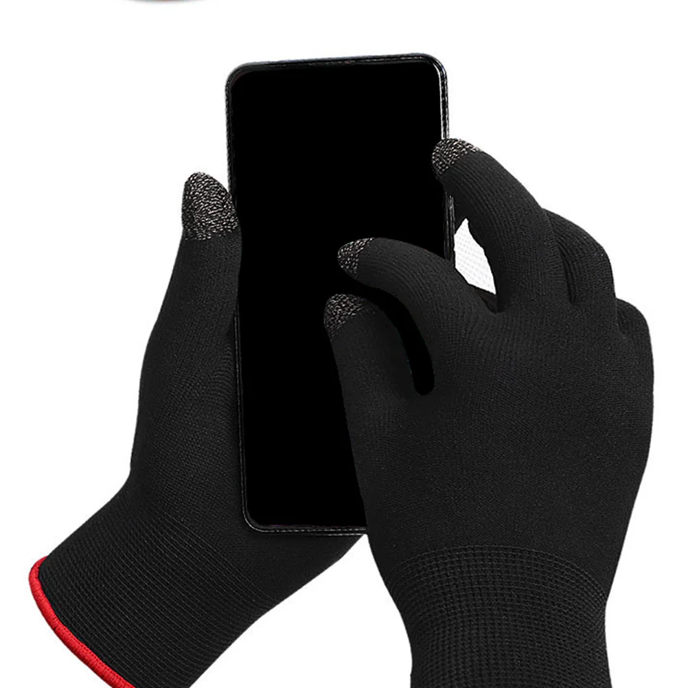 2Pairs Touch Screen Gloves Winter Warm Non-Slip Elastic Finger Tips for Men Women Sports Outdoor Gaming Driving