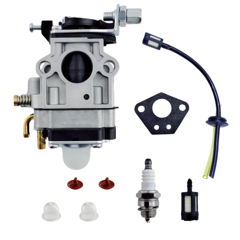 

Carburetor Kit For 40-5 44-5 40F-5 44F-5 BC430 CG430 CG520 MP15 PR46BT PR48BT BP400 BP402 PR2322 49cc 52cc 2-Stroke Engines