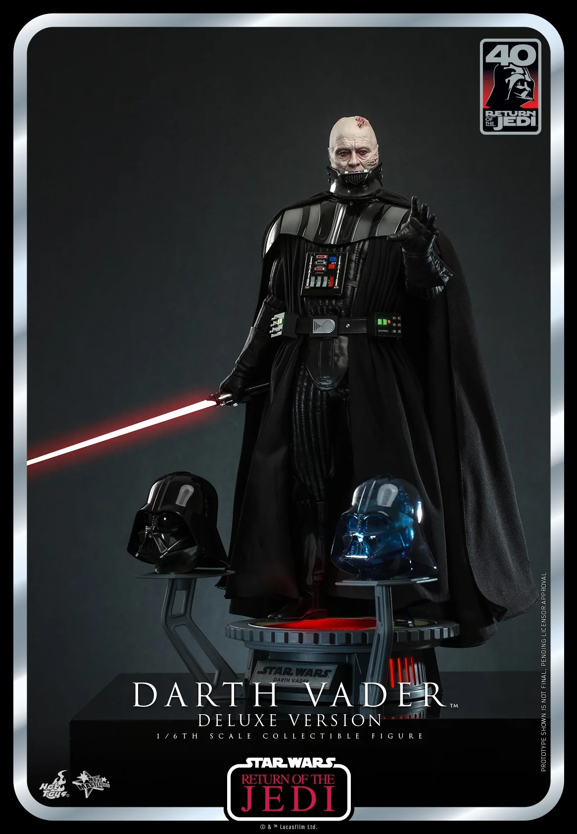 In Stock HOTTOYS HT MMS699 MMS700 1/6 Scale Male Soldier Darth Vader Star War Return Of The Jedi Full Set 12in Action Figure Toy