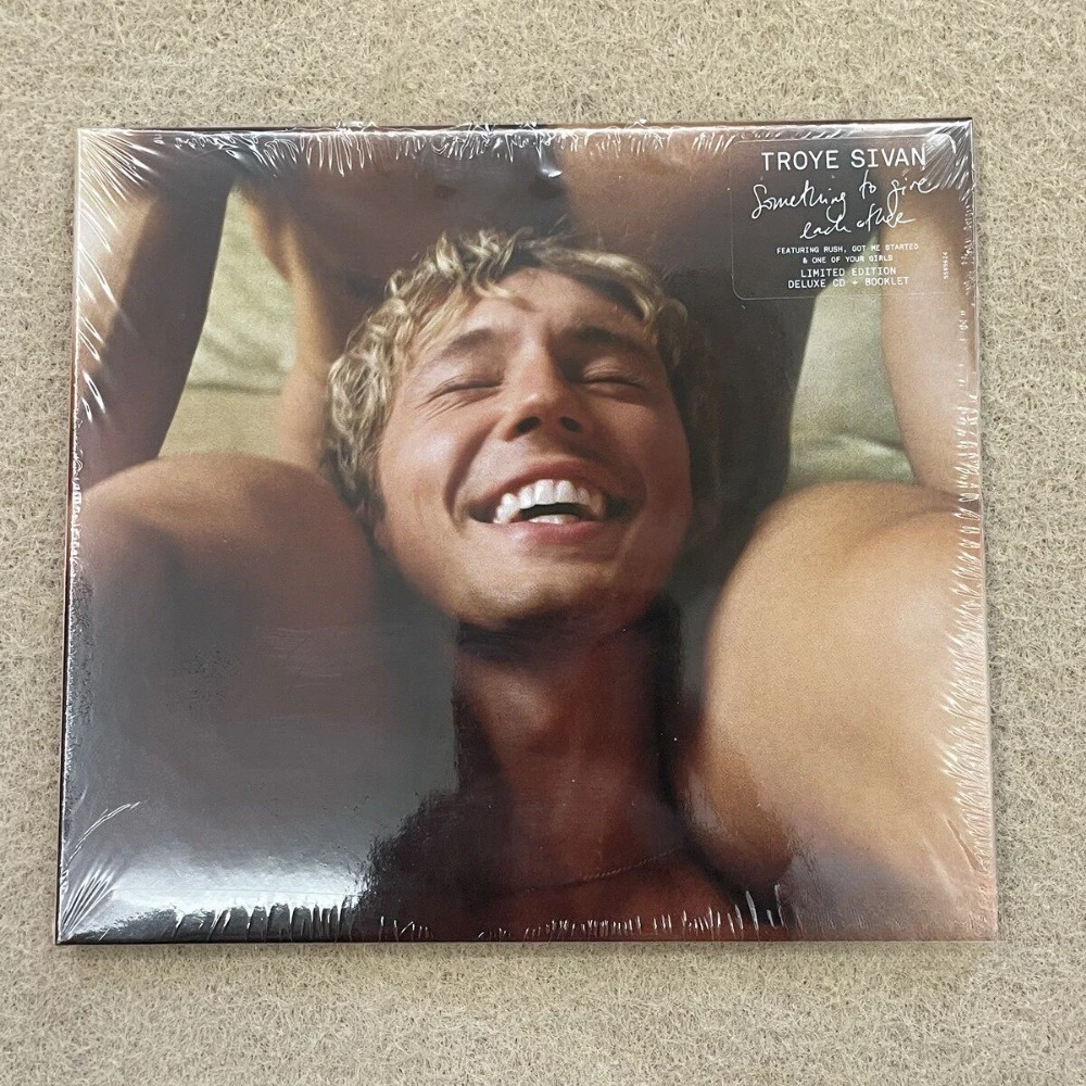 

Troye Sivan Something To Give Each Other CD 2023 Pop Dance Album Rush One Of Your Girls 10 Tracks New Sealed Disc Party