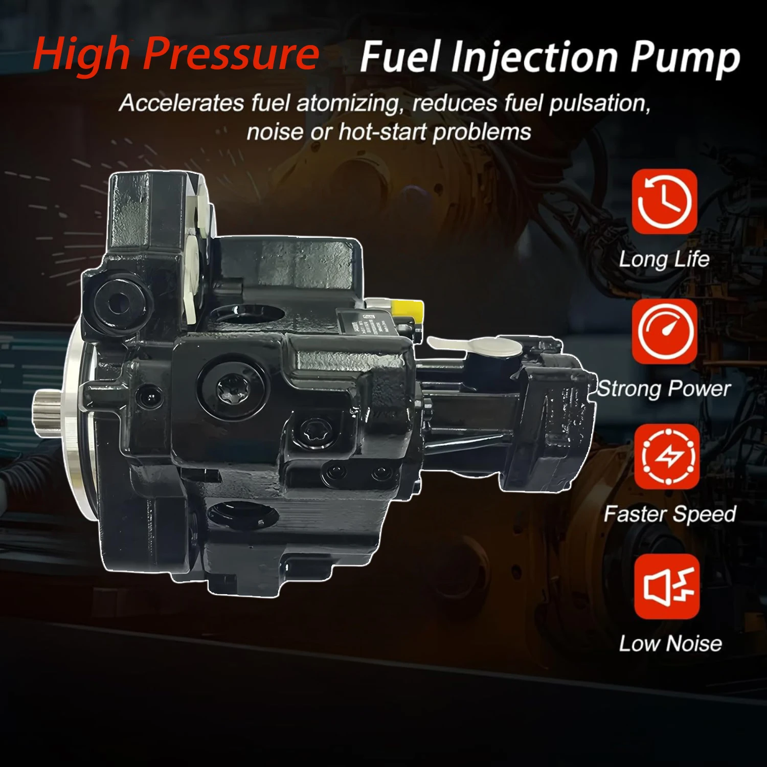 

0445020007 0445020175 Fuel Pump for Case DAF CF LF Ford Iveco Fits for Cummins 4898921 487040 1399464 4B3.9 ISB5.9 Pump