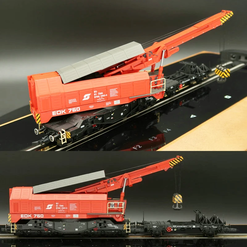 HO 1/87 Train Model Roco 73037 73038 73036 73035 (dcc) Modern Digital Sound Effect Engineering Crane Rail Car Model