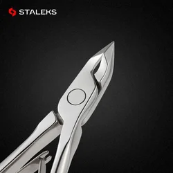 STALEKS Europe Pro Toenail Cuticle Nipper High Precision Dead Skin Scissor Nail Cuticle Scissor Plier Manicure Tool NE-90-5