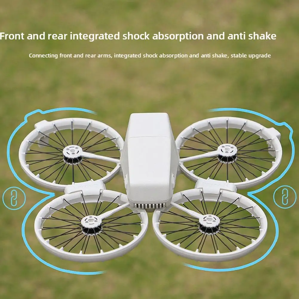 For DJI Flip Anti Shake Arm Fixed Buckle Holder Plastic Shock Absorber Anti Collision Quick Disassembly Drone Accessories