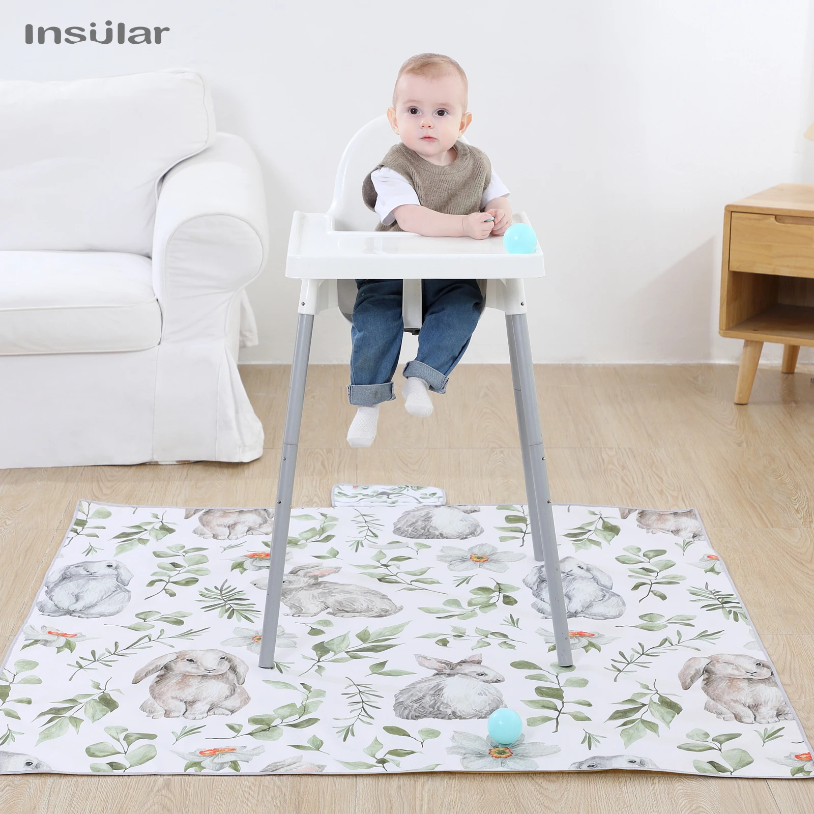 Foldable Baby Play Mat Non Slip Waterproof Durable Educational Children\'s Carpet in the Nursery Climbing Pad Kid Activitys Games