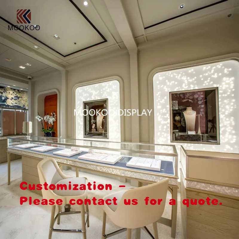 custom.High Quality Retail Jewelry Store Design Jewelry Showcases