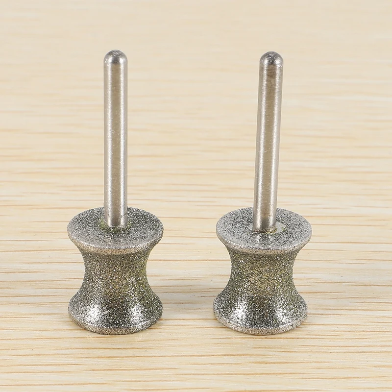 2 Pack Diamond Dog Nail Grinder Bits For Rotary Tool Fits For Dremel And Many Others