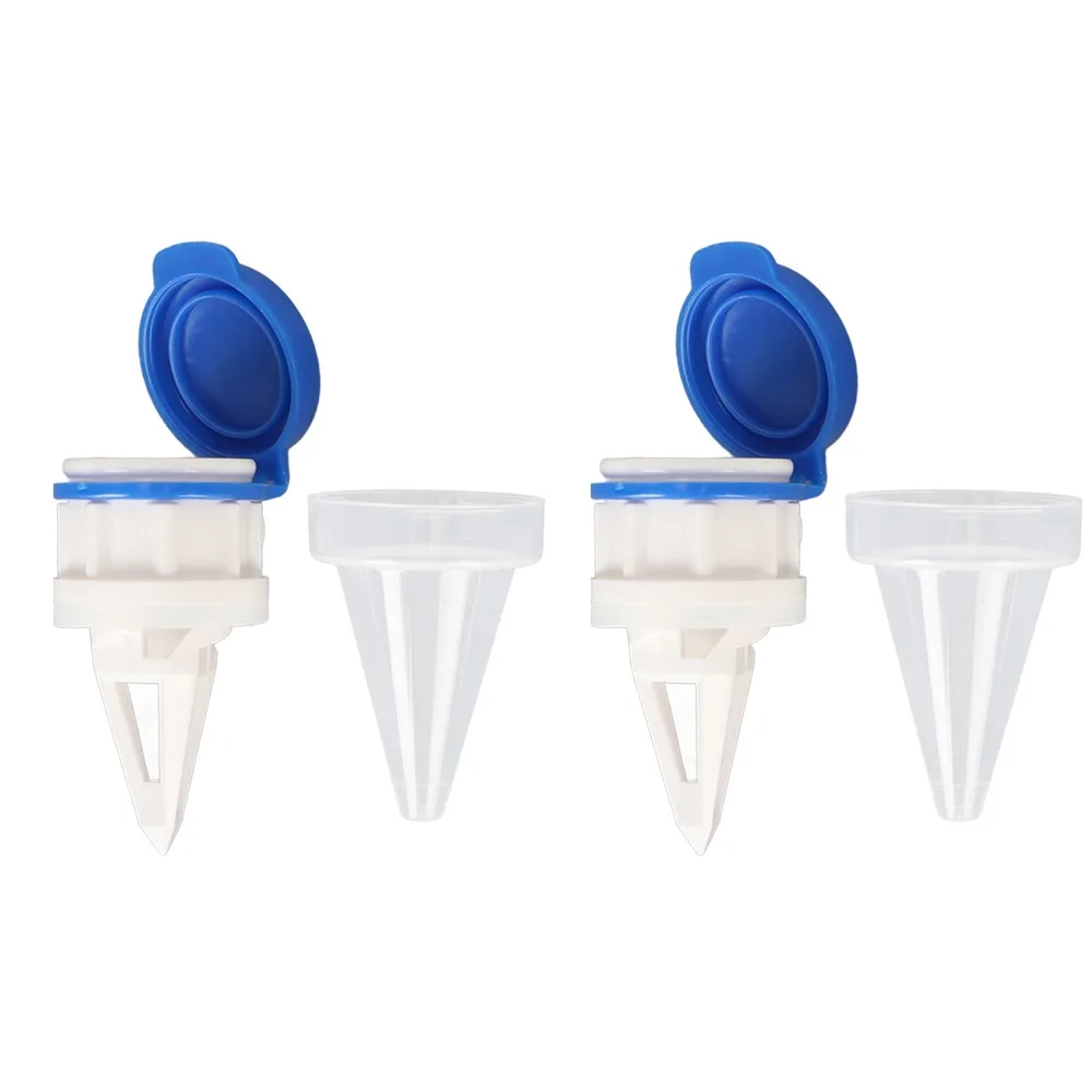 Picture 3: 2pcs Reusable Ergonomic Design Bottle Pourer Easy to Install Speed Pourer Milk Drinks Diverter Drink Splitter Home Kitchen