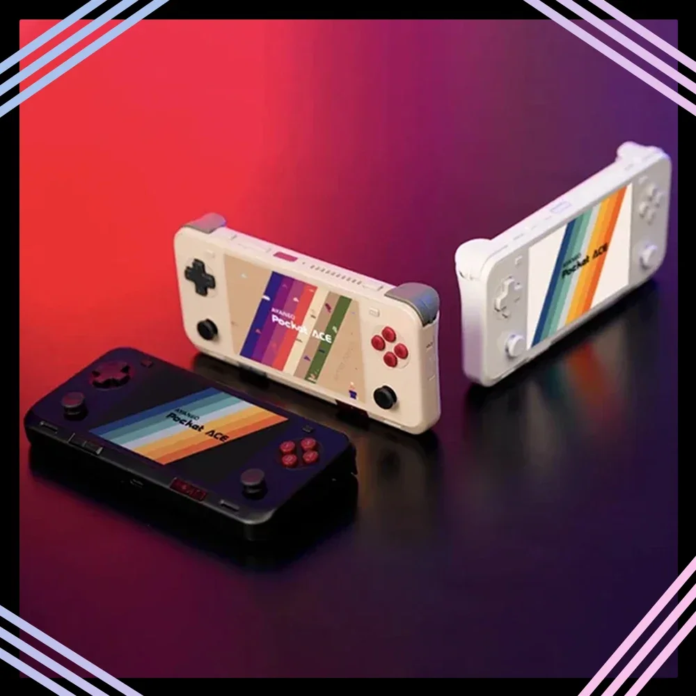 AYANEO Pocket ACE Game Console G3X Gen2 عمر بطارية طويل 4.5 بوصة HD شاشة LCD أندرويد ملحقات ألعاب محمولة هدايا