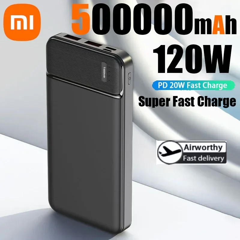 Xiaomi 120W 50000mAh PowerBank cargador súper rápido portátil batería externa PoverBank de alta capacidad para iPhone Samsung
