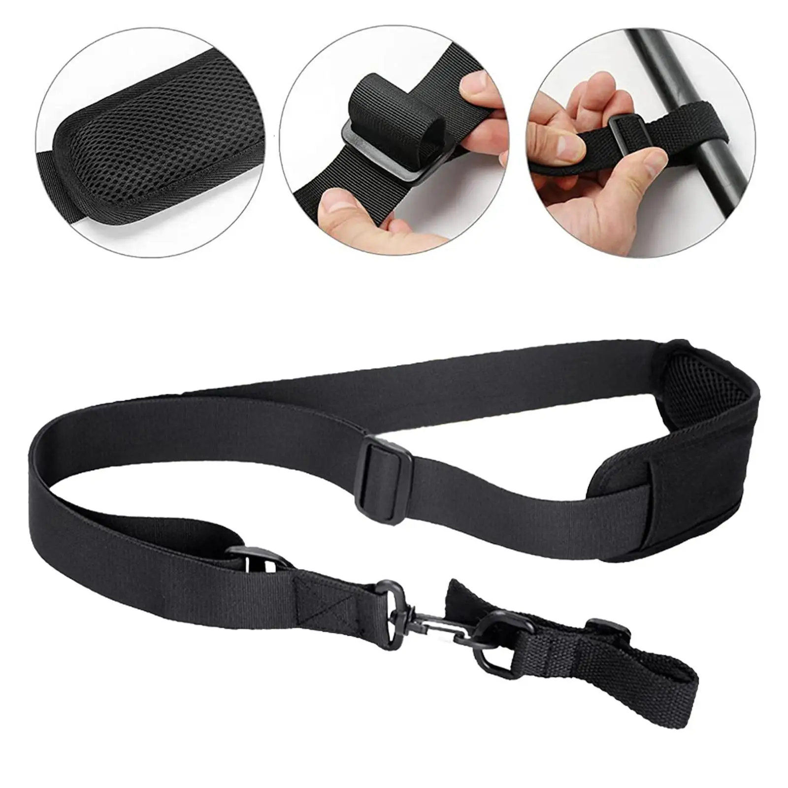 Trimmer Shoulder Strap Grass Trimmer Harness Strap Comfortable Thicken Padded Mower Strap Trimmer Strap for Trimmer Equipment