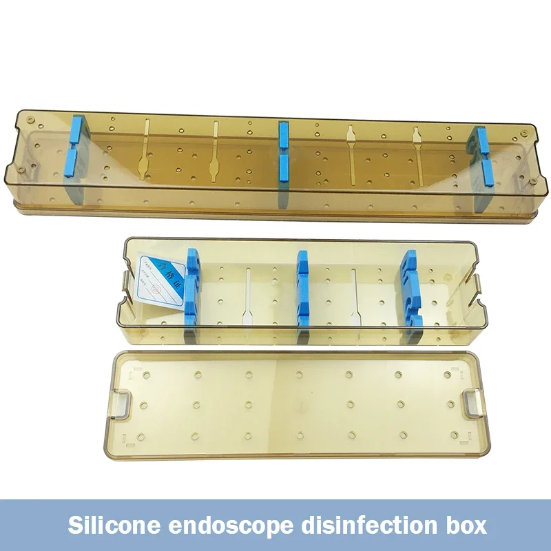 

Large/small Autoclavable Silicone Endoscope Sterilization Box High Temperature Resistant Plastic Endoscope Disinfection Box