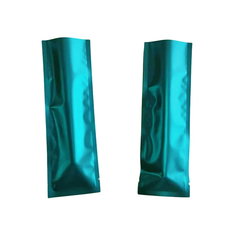 

100pcs Long Matte Aluminum Foil Open Top Vacuum Pouch Heat Seal Food Vacum Bag Mylar Foil Packing Coffee Powder Sample Bags