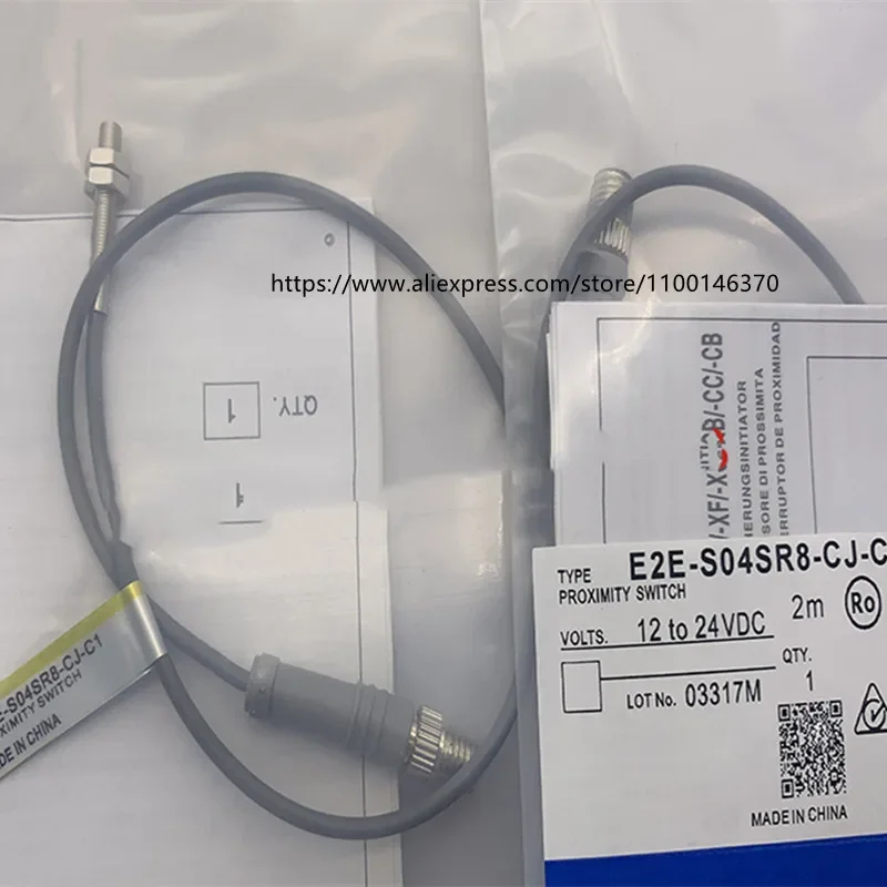 

2 шт. Новые высокоточные малогабаритные датчики приближения E2E-S04SR8-CJ-C2 E2E-S04SR8-CJ-B1 E2E-S04SR8-CJ-B2 E2E-S04SR8-CJ-C1