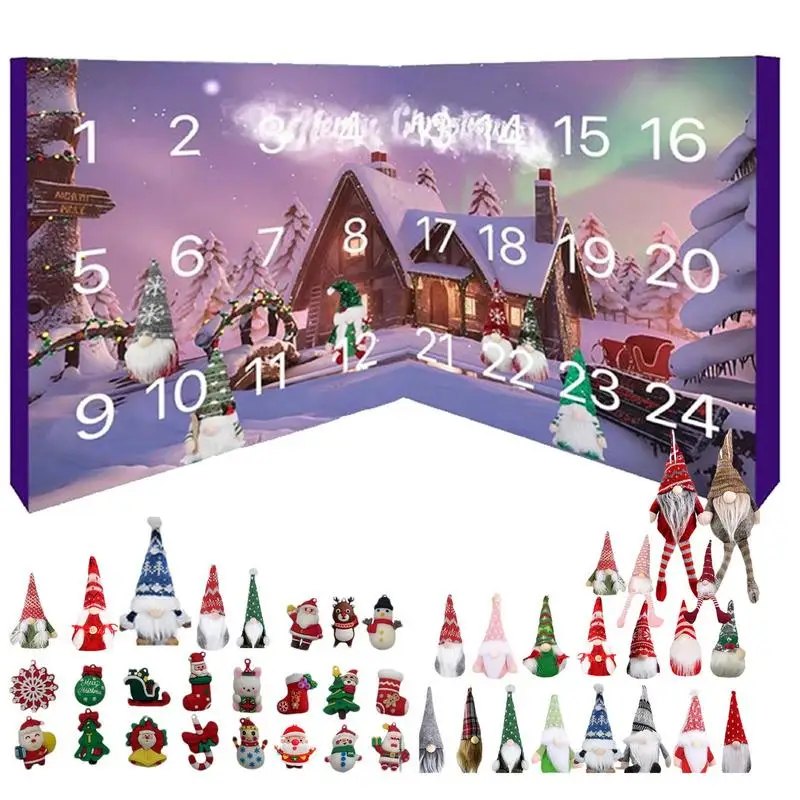 

Gnome Advent Calendar 24 Different Character Christmas Party Favors Anime Character Countdown Calendar Holidays Supplies