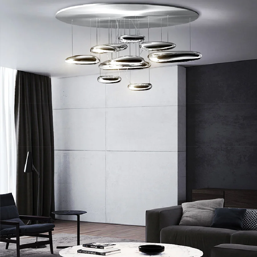 Art Deco Modern Suspension LED Light Fixture Art Design Chandelier New To The Season Luxury Home Decor Home Appliances