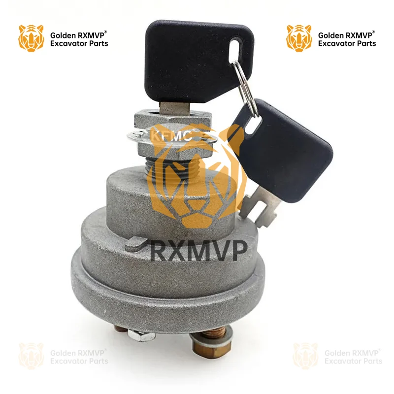 

For Ignition Switch With 2 Keys 4 Plugs Hyundai R210-9 Excavator Spare Parts