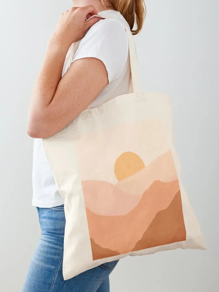 

Warm Sunset Tote Bag shopping trolley bag canvas tote bags bag for beach shopping bags foldable